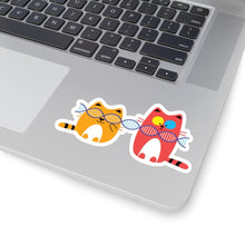 Load image into Gallery viewer, Two Cats Sticker