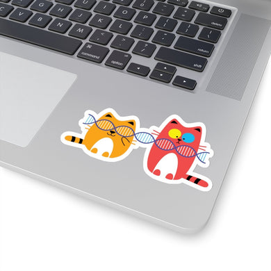Two Cats Sticker