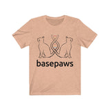 Load image into Gallery viewer, Basepaws Tails Tee (black logo)