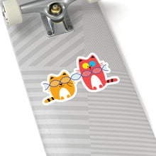 Load image into Gallery viewer, Two Cats Sticker