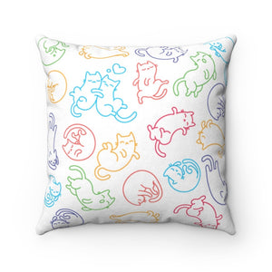 Happy Cats Pillow (5577406382239)