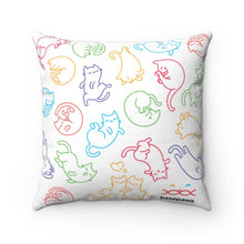 Load image into Gallery viewer, Happy Cats Pillow