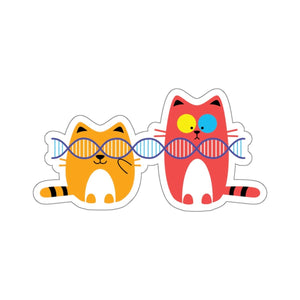 Two Cats Sticker