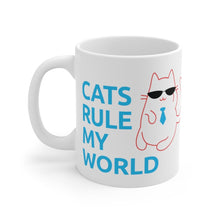 Load image into Gallery viewer, Cats Rule Mug