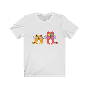 Two Cats T-Shirt (5591859167391)