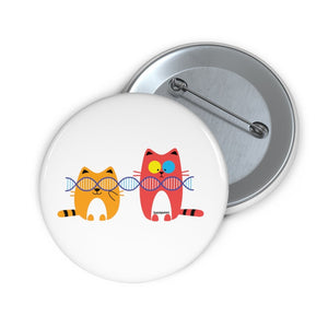 Two Cats Pin